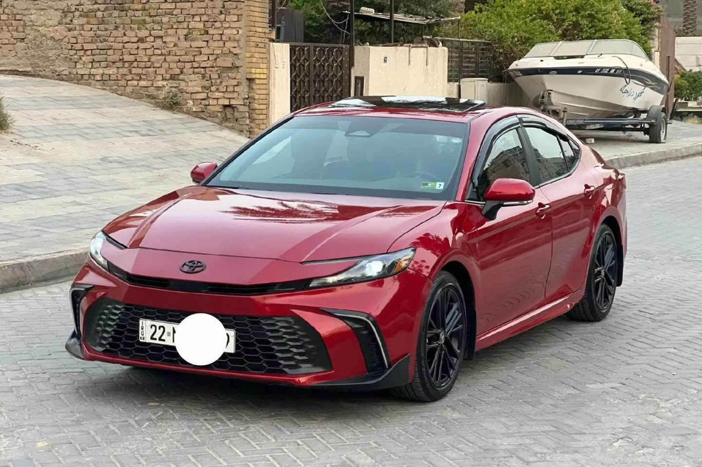 السلام عليكم…

Toyota Camry Se Plus
موديل25  
امريكي ضرر دعامية وگصة البنيد فقط بدون ايرباگ
( شرط بدون داخل ابد ابد ابد ) عندي سونار خاص 
معروفة مواصفات الse plus تجي فول 1/1
محرك 4 سلندر ( 2.5 هايبرد )
ماشية ( 39 km ) 
السيارة كفالة من الزلغ
اربيل انگليزي ( تحويل او وكالة )
السعر 230
مكاني الديوانية
للاستفسار *********** ديوانية, القادسية
