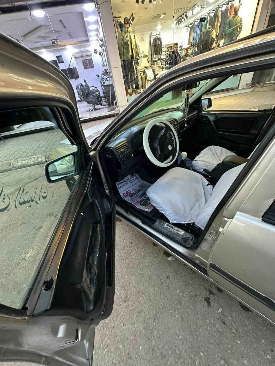 السلام عليكم
نسيان برامير موديل ٩١ نضافه خير من الله مكينه وكير وتبريد شغال خير من الله
***********

نص مكتوب في الصور:
- 0772646794