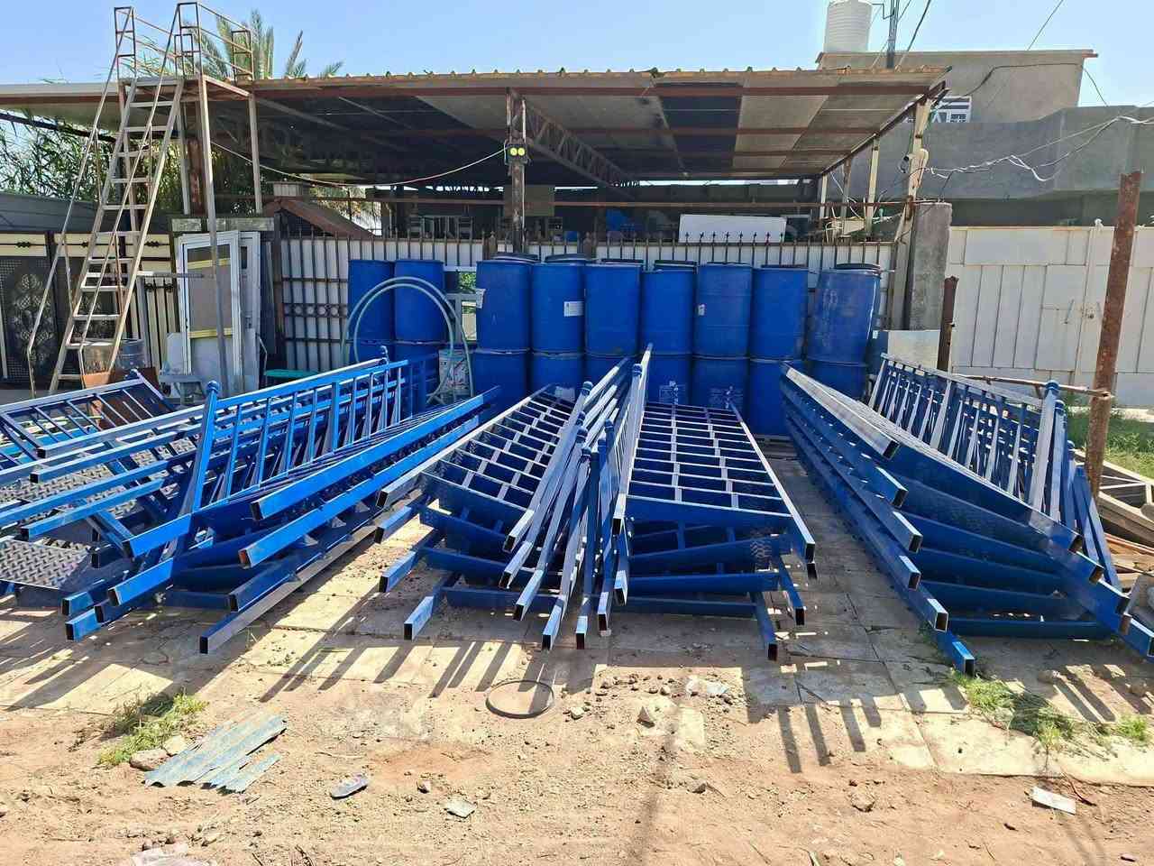 دروجه جديده....
درج حديد طول ٤ونص متر وعرض ٧٠سم بدون محجر ب١٣٠
درج حديد ٤ونص في ٨٠سم بدون ب١٥٠
درج حديد ٤ونص في ٧٠سم مع محجر ب١٥٥
درج ٤ونص في ٨٠سم مع محجر ب١٧٥
درج حديد ٤ونص في ٩٠سم مع محجر ب١٩٥
دروجه مستخدمه....
درج طول ٤وثلث ثقيل ب١٣٥
طول ٤ متر ١٢٥
طول ٣متر ٨٥
درج حلزوني ب١٦٥ و١٢٥
المسيب حي المعلمين٣ طريق سيد ابراهيم بعد السكه بكيلوين تقريبا بعد اسلاك الضغط العالي ب٢٠٠م 
بيت على جهة اليمنى
***********
يرجى الاتصال قبل المجيء
