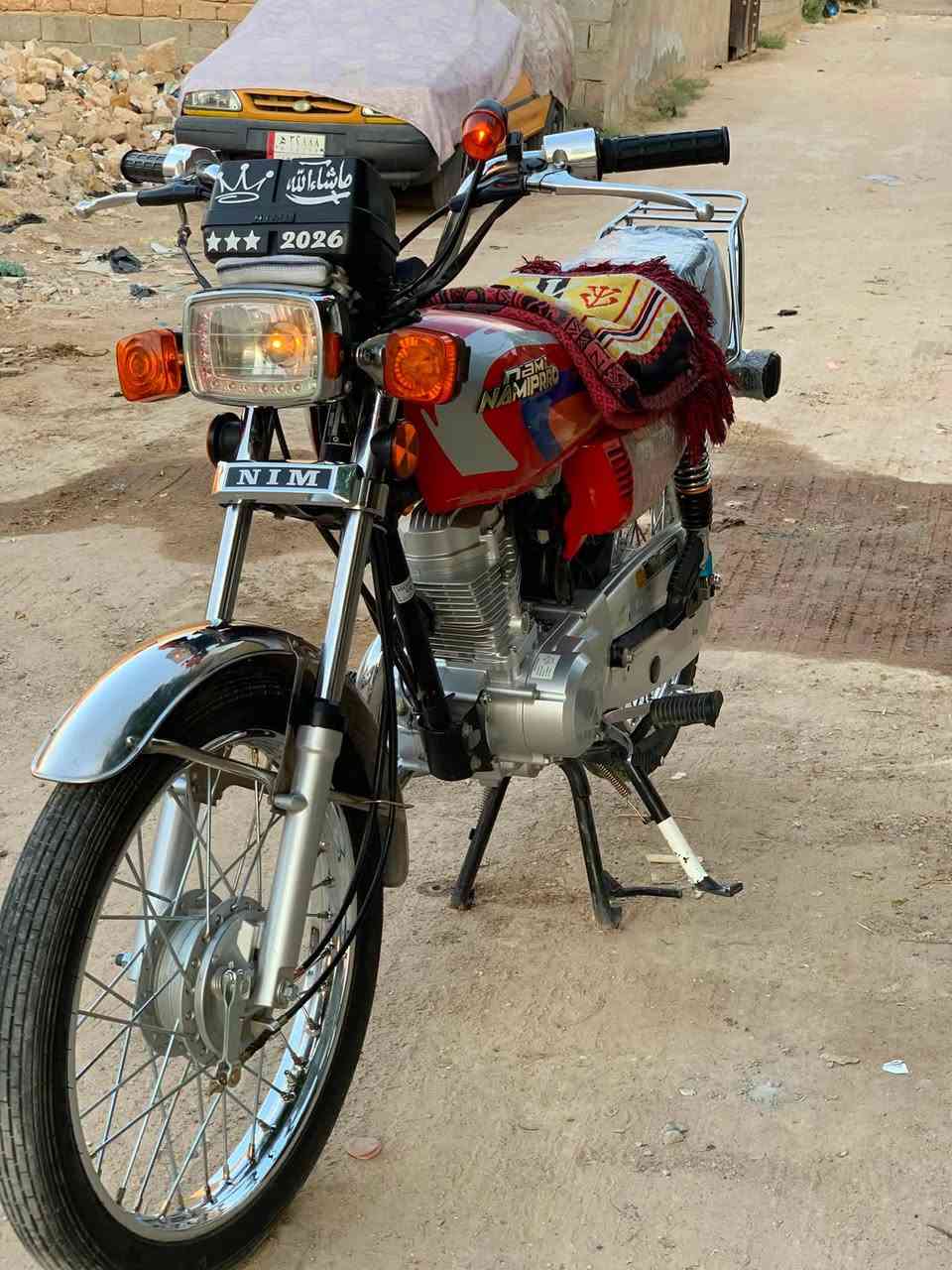 اربعه كير نامه متياز 
زرازير وترتيبات شويه 
دراجه نشطه وشلعه ومعدل 
دراجه جاهزه كل نقص ما بيه 
عنوان كربلاء سيد سماعيل تواصل *********** 
سعر دراجه 700 وبيه مجال
