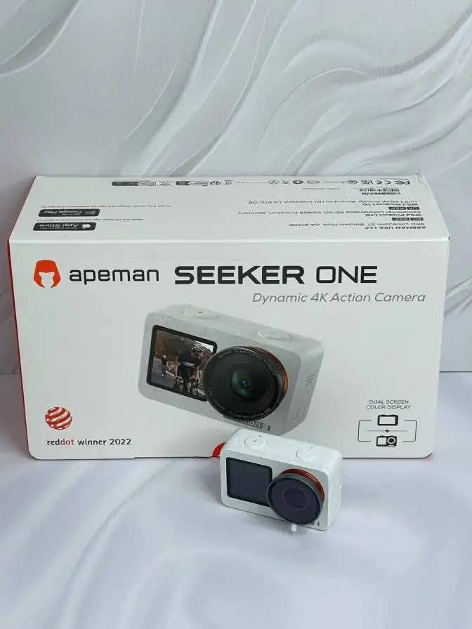 كاميرا Apeman Seeker One
للبيع كاميرا احترافية غنية عن التعريف، نظيفة جداً وخالية من أي عيوب. تعتبر الخيار الأنسب لتصوير الحياة اليومية والمغامرات والرحلات بدقة خيالية.
​المواصفات والخصائص:
​تصوير بجودة 4K حقيقية وبسرعة 60 فريم بالثانية  كامرة جديدة مامفتوحة ولا اعرف اصور بيهة اشتريتهة 200 الف ماعدا الرام 25 الف 
​
​السعر:  البيع ( 160 الف )
مع رام  64 كيكا
​الموقع: بغداد - الزعفرانية - حي الربيع.
​التوصيل: غير متوفر
​رقم الهاتف  ***********

نص مكتوب في الصور:
- apeman Store 0 كاميرا الحركة APEMAN SEEKER ONE بدقة 4K وعصا السيلفي 329.99 دولارًا كاميرا أكشن معيارية بدقة 4K متوافقة مع عصا السيلفي فائقة الصغر