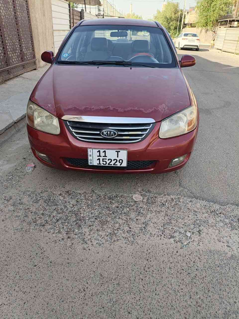كيا سيراتو موديل 2009 خليجي مكينه 1600 سياره جاهزه مكينه گير تبريد صدر تخم تاير بسمي رقم بغداد دولي بيها صبغ باب السائق فقط باقي السياره بدون صبغ السعر 75 بيها مجال بسيط للاستفسار *********** بغداد حي الرساله الثانيه
