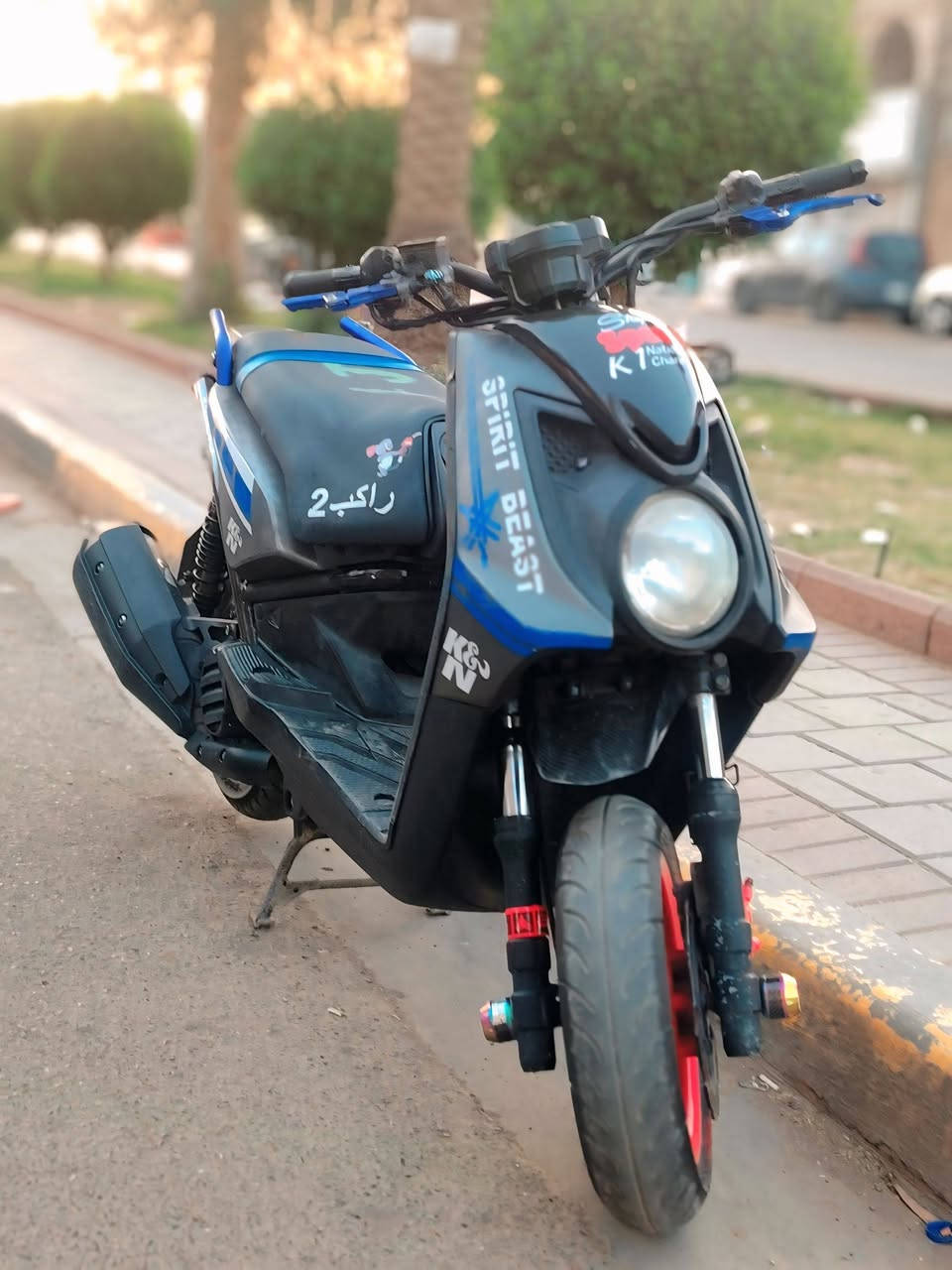 سلام عليكم جبلي للبيع
 بكلايت  ار 9 دراجه بلاديه مكفوله كفاله عامه تعال وسوف بعينك جيب فيتر وتعال *********** مكان مدينه الصدر مو شراي لا تعامل  دراجه متعوب عليه
السعر مليون و ٤٠٠ وبيه مجال
