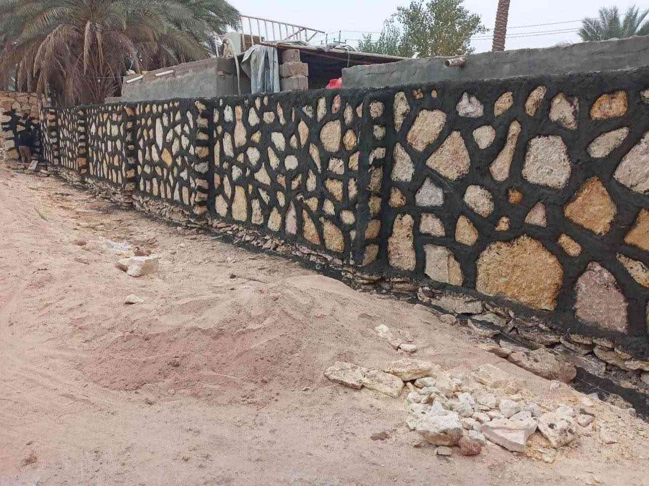 الحلة • بناء حجر • تطبيك ممرات