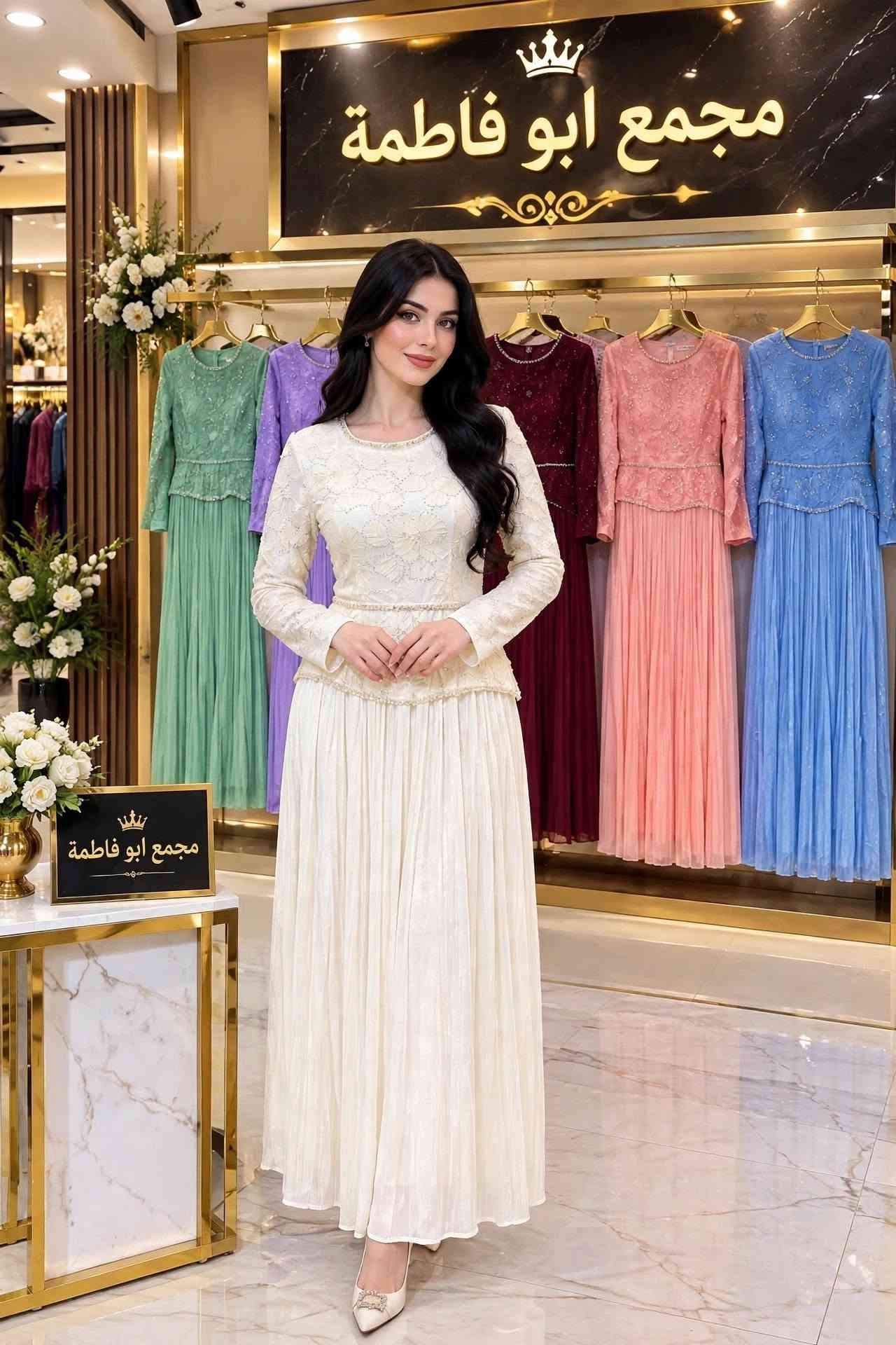 الاناقه مو صدفه.. الاناقه اختيار
اختاري مجمع ابو فاطمه 
وكوني ملكه بكل مناسبه
متوفر جميع القياسات 
الاسعار جدا مناسبه 
اهلا وسهلا بيكم
نجهزكم من الاف الى الياء 
وعدنا خصم خاص ع الاعراس بسعر الجملة 
عدنا عروض هواي 
زورو الصفحة بيهه هواي آيتمات 
اهلا وسهلا للحجز والاستفسار ***********

نص مكتوب في الصور:
- المسيب - السوق المسكف - قرب الجسر القديم | ***********
- يوجد توصيل
- المسيب - السوق المسكف - قرب الجسر القديم | للحجز يوجد توصيل | ***********
- مجمع ابو فاطمة
- المسيب - السوق المسكف - قرب الجسر القديم - مجاور كوزمتك القمر - يوجد توصيل
- ***********
- مجمع ابو فاطمة المسيب - السوق المسكف - قرب الجسر القديم - مجاور كوزمتك القمر - يوجد توصيل ***********
- +964 772 178 5...
- ١٥ سبتمبر، ٨:٠٣ ص