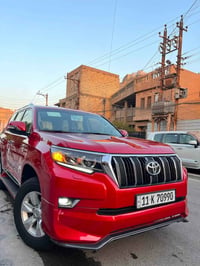 برادو 2019 TXS خليجي ساز السياره ماشيه 96 الف كامله بدون نقص تخم تاير ...