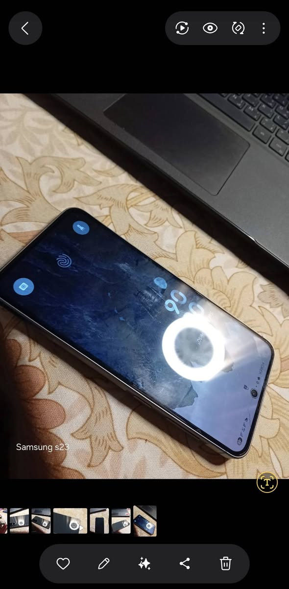 A56 ram 8 +8 256 gega camera 4k 30fps 
 شاشة120hz  بطارية عملاقة 5000mAh 
مثل الجديد لا شخط ولا مبدل كامل غراض مع كرتونة شرط النظافة ابيع وضمان شهر للمشتري سعره 520 الف مكاني اربيل مو شراي لا تتعبني وتعب نفس ***********
