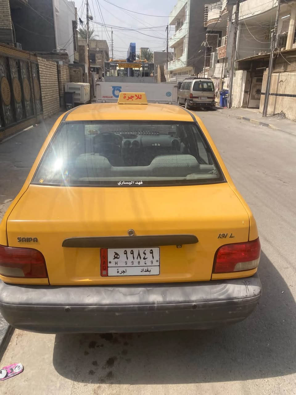 سلام عليكم سايبه ١٨ مكينه ستيل سياره كفاله شواصي براكيتات محرك وكير وتبريد  تخم تاير وصذر كله جديد بيه باب السايق بيه بارد وموضح بل صوره 
مكاني حي الفرات 
***********
الصعر ٤٢ وبيه مجال
