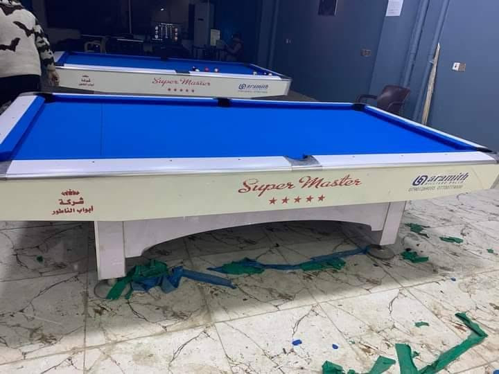 السلام عليكم 

✅تم وصول وجبه من البليارد 
🎱
✅الجديد والمستخدم 
🎱
✅بأسعار تنافسية 🔥سارع الحجز 🏃
🎱
✅متوفر كل ملحقات البليارد طوبات + قماش + كيوبات كلشي متوفر 
🎱
✅متوفر كارد مختص بل صيانه ⚒️🪛🪚شرط الفحص 

والضمان       (الضماااان مفتوح جديد او مستخدم)
🎱
✅📍العنوان بغداد حافظ القاضي 
🎱
✅متوفر توصيل كافه المحفضات 
🎱
✅أي ستفسار الأتصال على الارقم 📞***********5 او 
📞
***********.       متوفر واتساب 📩 ✅

          احذرو التقليد احذرو التقليد والحسبات الوهميه❌
