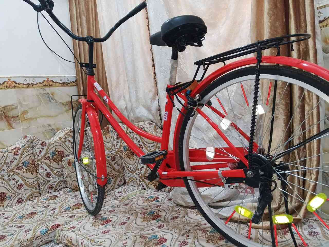 *للبيع بايسكلي مستعمل بحالة ممتازة*  
السبب: ما استخدمه هواي  
*المميزات*:  
- *الحالة*: نظيف 100%
- *الحجم *: 26 وموديل 22
- 
- *السعر*: $... 100 الف قفللل وسعر نارر
- *المكان*: [ناصريه سوق الشيوخ]
الشرااي يراسلني خاص
( رقم موبايلي ***********) لحد يتصل فقط مراسله..
