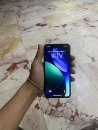 ايفون ١١برو ماكس ذاكره ٢٥٦ مبدل شاشه وبطاريه ولشاشه ألبي فولل تجي وتشو...
