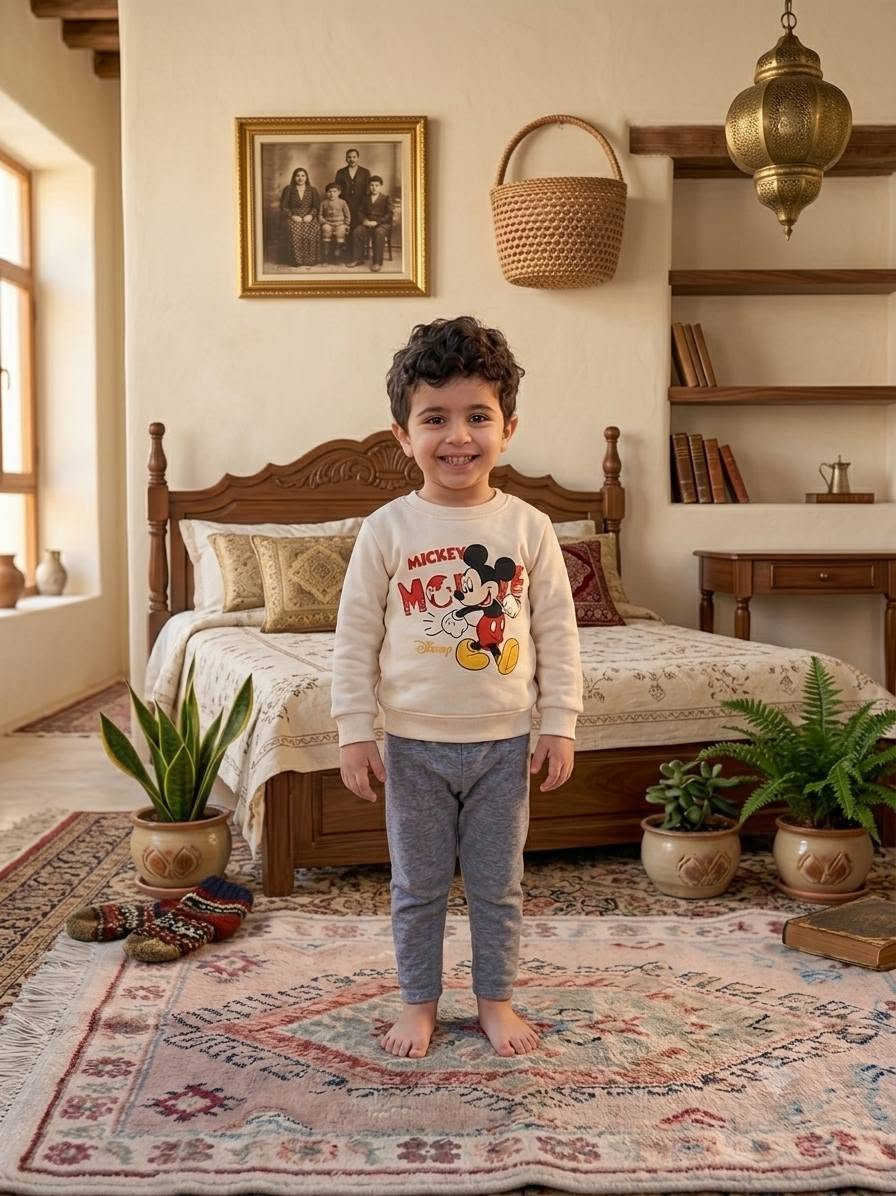 تراكات ولادي وبناتي 
الاسعار تبدا من 4 الف الئ 7 الف 
اوربي اصلي درجه اولى 
للتواصل على الخاص او على الرقم 
***********

نص مكتوب في الصور:
- 100