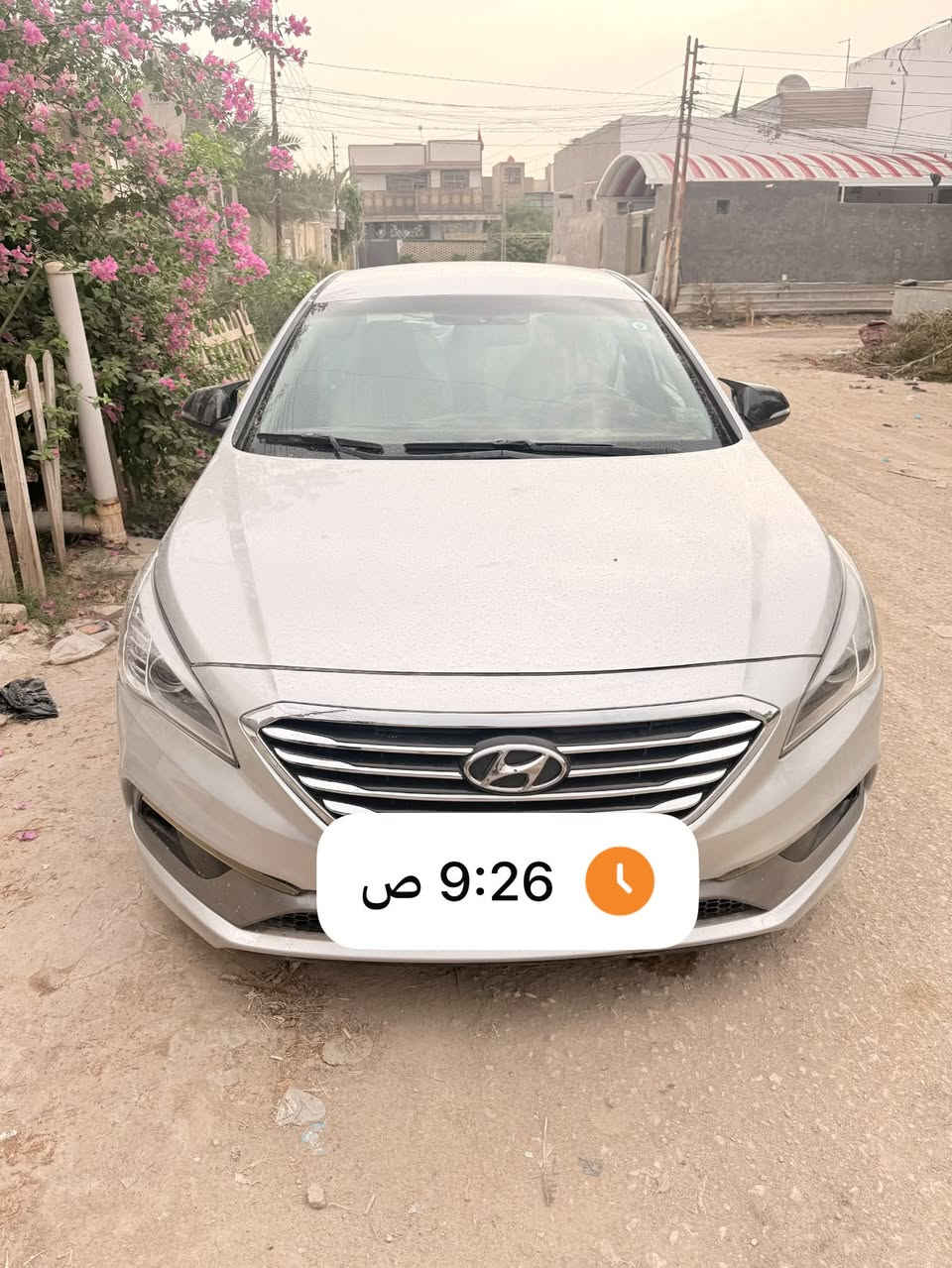 سوناتا سلفر سبورت • ٢٠١٥ • حادث يمين