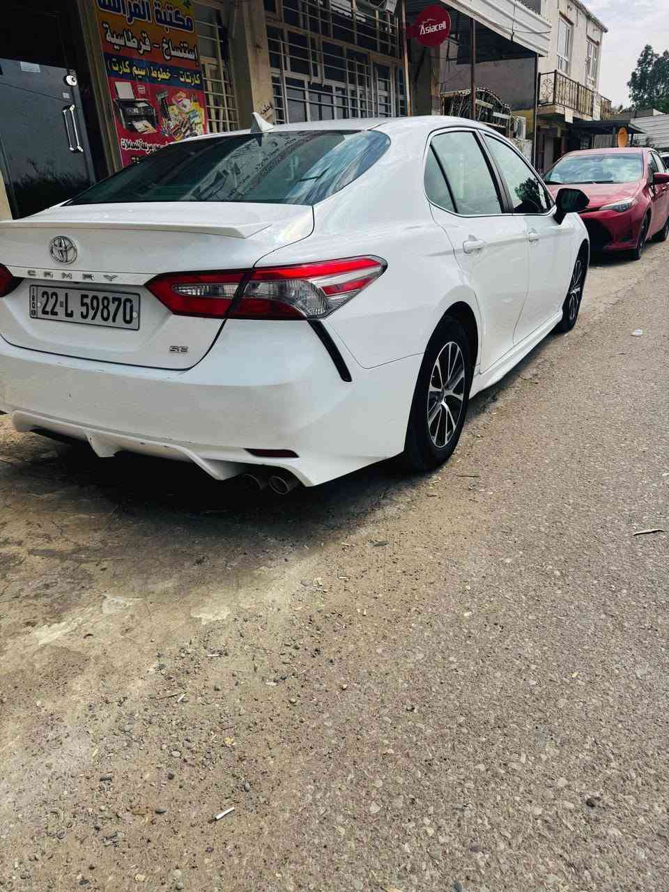 كامري موديل 2018 Se
رقم اربيل بسمي
ماشيه 114 ميل
صور الحادث بالمنشور
وبيه شخط بل بابين  مبدل بلادي
كير مكينة كله مكفول
سعر 153 وبيه مجال
مكان ديالى خانقين
***********
