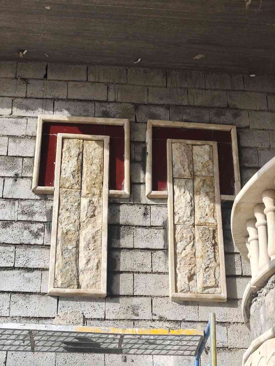 مرمر  وحلان جميع النوعيات والقياسات 
اصفر. 
اخضر 
ابيض 
جميع القياسات 
كل هاذة كرسته وعمل  
ما عليك سوة الأتصال بالرقم 
***********
كادر متميز 
البيت بيوم يكمل بوب شبابيك 
شرط تسليم مهندس 
تطعيم  اي  تصميم واجهات شتريد موجود
