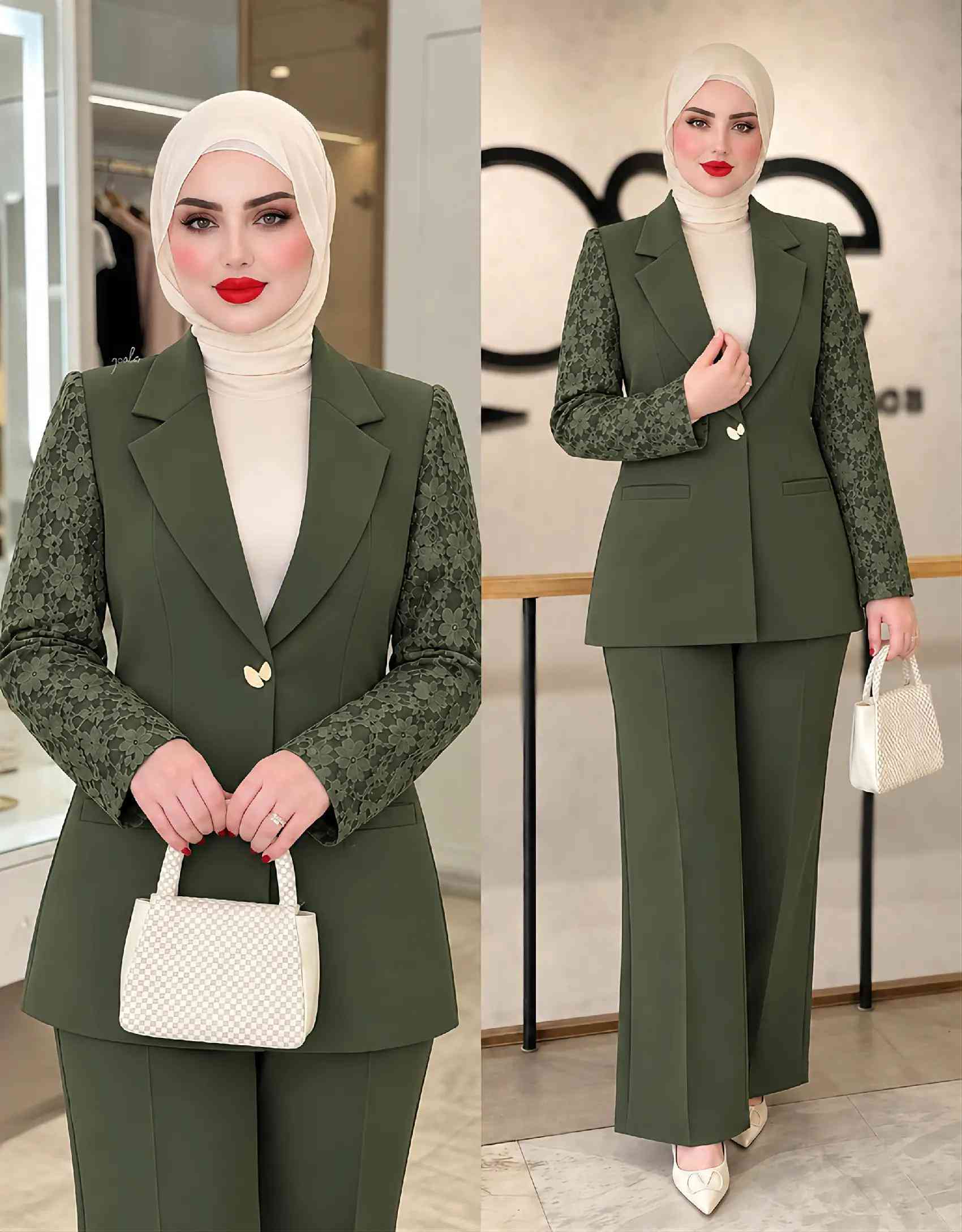 السعر 60 الف قياسات 40 42 44 46 48 50 52 54 للحجز وات ساب *********** انستقرام womens_fashioon 
