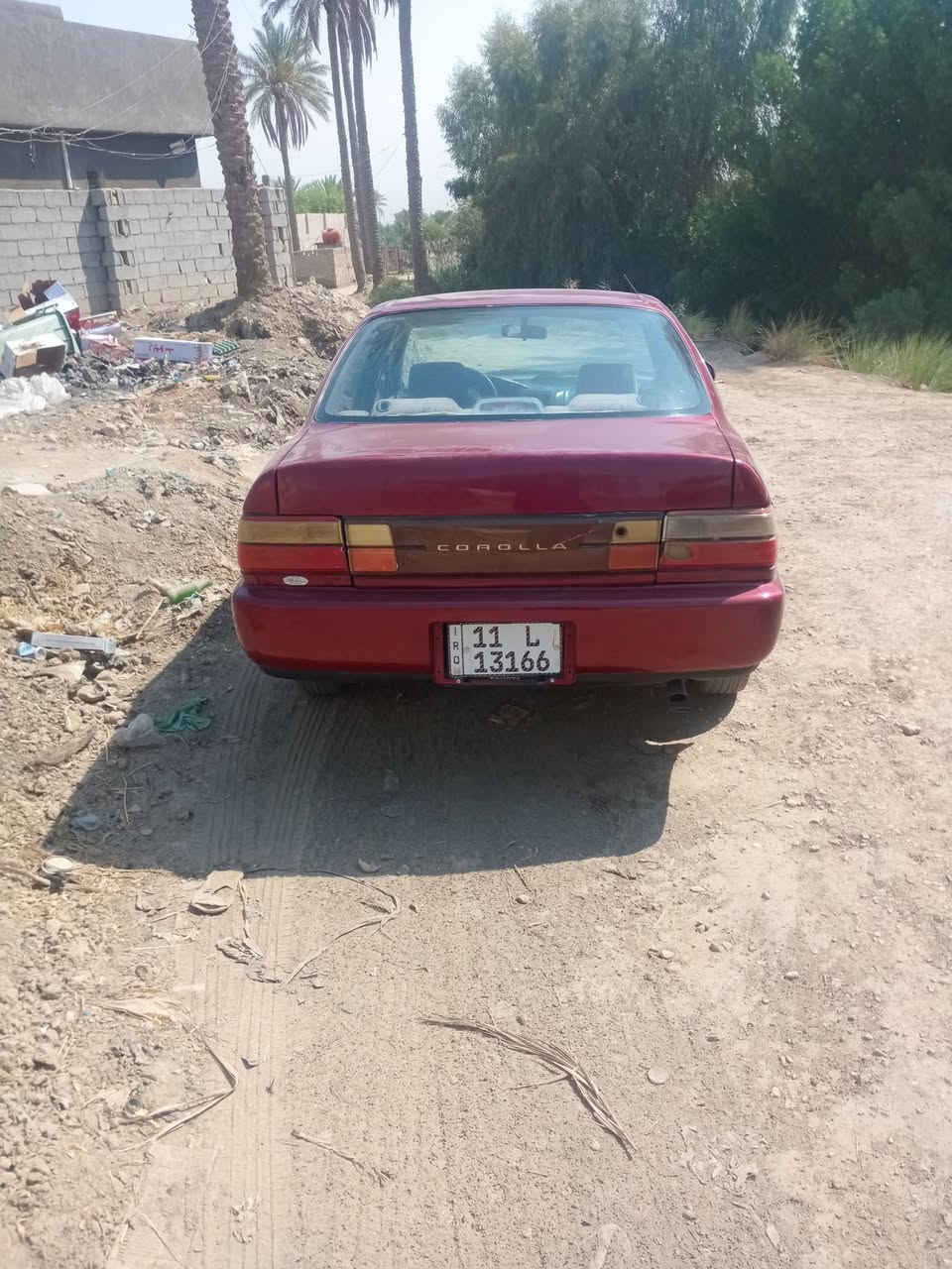 كورلا للبيع موديل 1993 السنوية لل 29 مكفوله من الضربه القوية والگص والنقل الجثه صبغ عام جمالية 
رقم بغداد تحويل مباشر كير ومكينه 1600 كير 5 نمر حداديه نص عمر تخم تايرات باتري جديد كهربائيات كلها شغاله تبريد ثلج 

مكان السيارة بابل قضاء الكفل 

السعر 49 وبيها مجال 

***********
