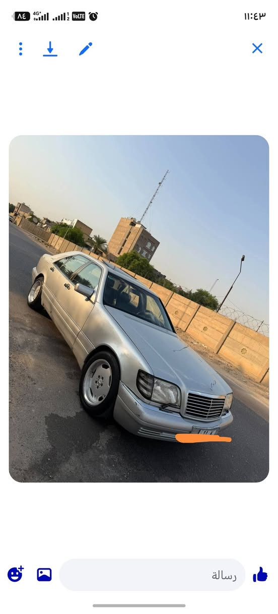 مارسيدس بلادي على وضع الشركة عنوانها الديوانية
الموديل 1995
الرقم بغداد انكليزي
السياره كلها على وضع البلاد ديوانية, القادسية

نص مكتوب في الصور:
- رسالة