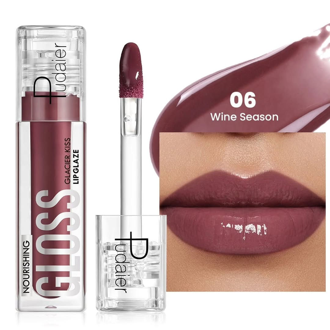 كلوسات بودير 👄🩷🫧
تركيبة مغذية لشفة تمنح الشفاه لمعانآ فائقآ  يشبه الزجاج ✨

نص مكتوب في الصور:
- 02 Tender Pause
- 03 Quiet Drift
- 04 Fierce Echo
- 05 Muted Flame
- 06 Wine Season
- 07
- Nothing Logic
- 08
- Naive rose
- 09 Blush Bloom
- 10
- Slow Dance
- 11
- Dark Verse