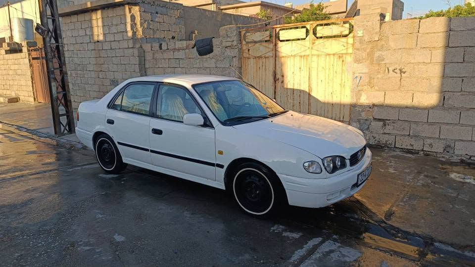 تويتا كرولا موديل 2001 صبوغ عام  ته كسي بوه كراوته خسوسي كيرو مكينه به شه رت ره قه م سه نه وي نويه  شوين هه ولير 
*********** أربيل, العراق
