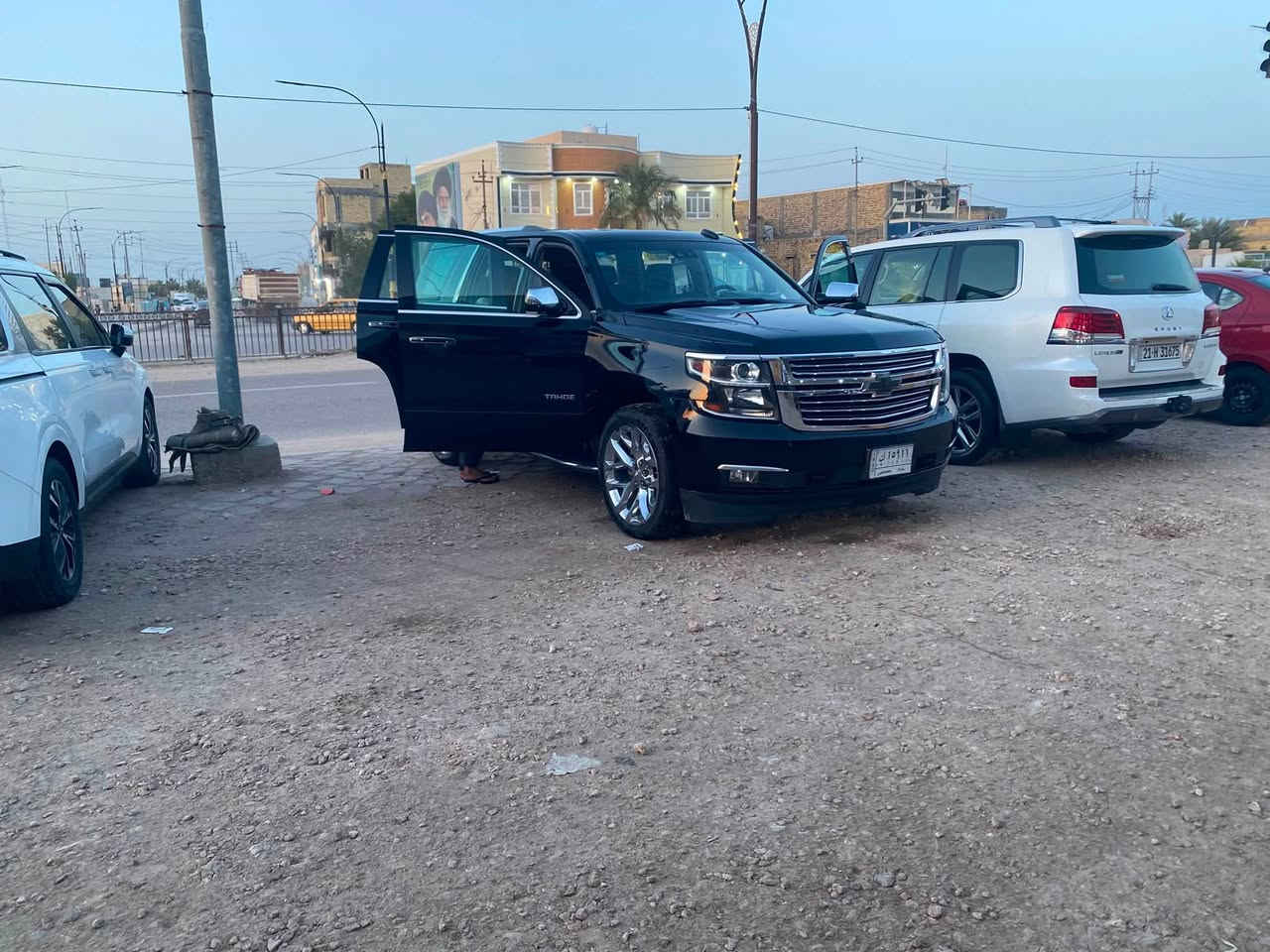 تاهوو ٢٠١٩ برمير فول مواصفات مكفوله من الحادث رقم بغداد خليجيه شركة المنصور سياره ستعمال خاص 
ماشيه ١٠٠ السياره على وضع الشركه حته المي مال راديتر شرط مال الشركه برغي ممفتوح بيها سبير منازل للكاع تخم تاير جديد  كلشي بيها شغال اعلى فئه بلتاهوو السعر خابر وتدلل ماخليت السعر بسبب اصحاب النفوس الضعيفه حشه القارء
مكان السياره سماوه 
***********
***********
