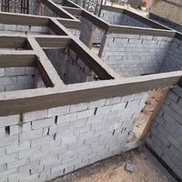 بناء مفتاح • صب اساس ٦٠×٤٠ • شيش ايراني
