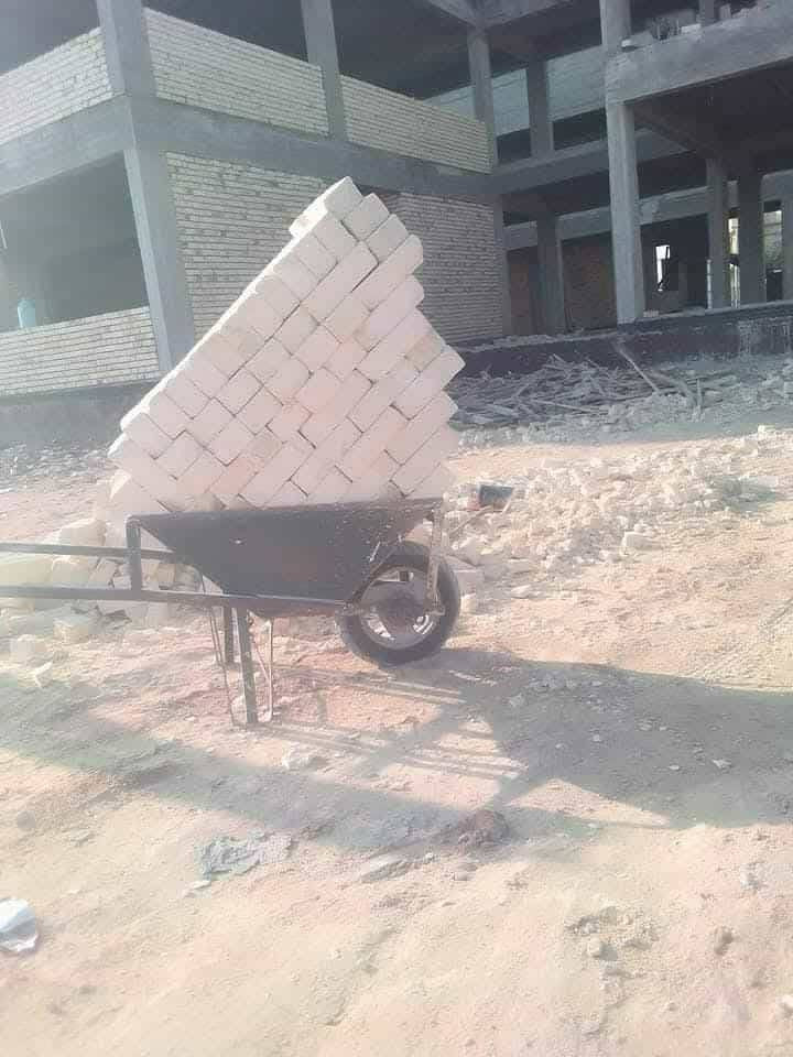 ونج تصعيد كافه مواد البناء داخل الطارمية الاتصال ***********
