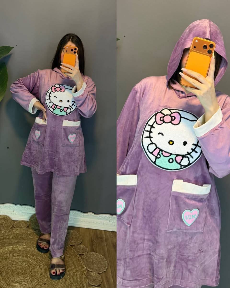 تراك نسائي • مخمل ثقيل • مقاسات L-3XL
