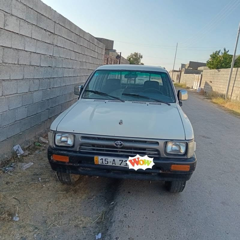 السلام عليكم 
بيكم تويوتا للبيع 
موديل ١٩٩٢
رقم الانبار انكليزي 
مشروع وطني ابسمي تحول ثاني يوم
صبغ عام وبيها معجون مكانات
كير ومحرك خير من الله 
السعر 49وبيها مجال
 للاستفسار *********** 
مكان السياره صلاح الدين العلم
