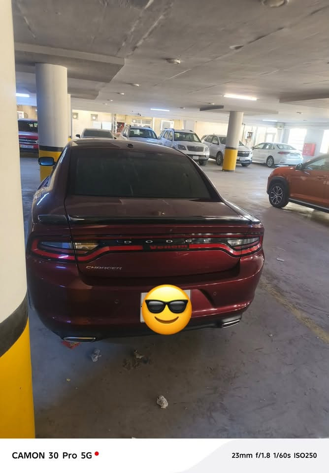 ---
🔥 للبيع - وحش الشارع 🔥
DODGE CHARGER SXT 2019

السيارة الي كلها تدور عليها، لون مميز ومواصفات فول

📌 المواصفات:
- الموديل: 2019 SXT
- المحرك: 3.6L V6 اقتصادي وقوي
- الممشى: 100 الف فقط
- الرقم: اربيل - 
- اللون: احمر ماروني ملكي

✅ مواصفات اضافية:
ويل 20 اسود رياضي، كت امامي وخلفي ودوسات كاربون، داخل جلد اسود، شاشة كبيرة، بصمة تشغيل، تحكم ستيرن، كامرة خلفية، رادار، وغرفة نظيفة كلش ومثل ما بالصور فرو ابيض جديد

السيارة جاهزة من كلشي، تبريد ثلج، كير ومكينة مكفولات، حدادية جديدة

💥 السعر: (215. ورقه ) وبيها مجال للشراي

📍 المكان: (مكان واسط كوت )
📞 للاستفسار: (***********)

نص مكتوب في الصور:
- CAMON 30 Pro 5G 23mm f/1.8 1/898s ISO50
- CAMON 30 Pro 5G 23mm f/1.8 1/60s ISO250
- CAMON 30 Pro 5G 23mm f/1.8 1/60s ISO351
- CAMON 30 Pro 5G 23mm f/1.8 1/60s ISO366
- CAMON 30 Pro 5G 26mm f/1.8 1/100s ISO50