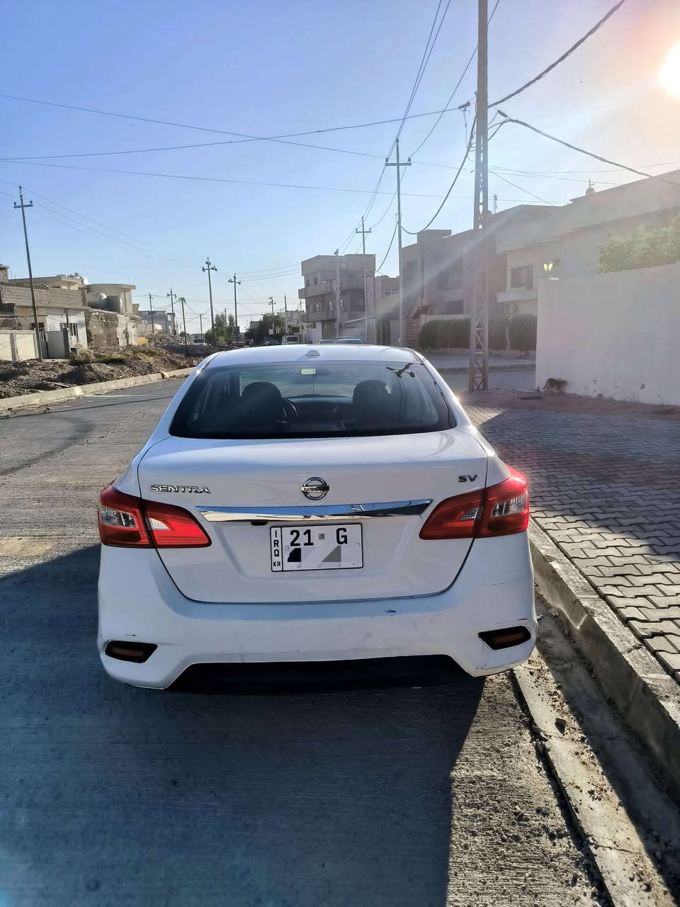 🛑🛑للبيع نيسان سنترا 2018🛑🛑
سلام عليكم أخوتي عندي سيارة نيسان سنترا موديل 2018 لون أبيض وارد كندي بأسمي واريد ابيعها بسعر مناسب والي يرضي الله بيها 

⭕ السيارة بيها باب خلفي مبدل بلادي والصندوق مبدل وتعديل بارد بالجهة الجانبية الخلفية ⭕

🔶للأستفسار والتواصل الأتصال على الرقم + واتساب *********** 🔶

⏺️ مكان السيارة كركوك / حي الواسطي ⏺️
