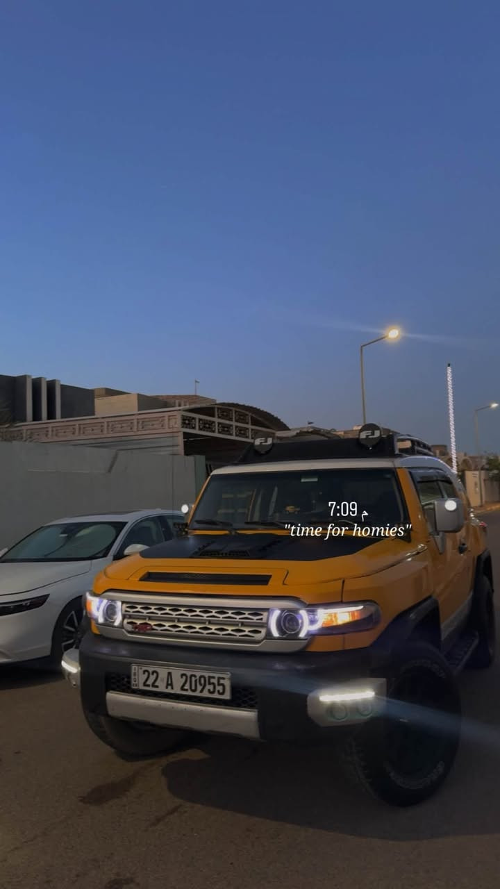 Fj 2007
فور ويل 
اي تراك شغال
دفلوكً شغال
نضام زحف كله شغاله
منضومه  تبريد جديده اول موسم  وكاله

عليه ادامه صدر جديد
مشط جديد
 ايرباك كله سستم 
شاشه 
حساسات
دوشمه جديده
سياره بيه ربع جاملغ صبغ فقط ماشر عليه بالصوره  
عليه منضومه غاز 80 لتر
كير مكفول 
محرك مفتوح
سياره صار اله عندي 4 سنوات
نضيفه كلش
السياره تحويل مباشر
السعر 173

للتواصل واتساب ***********
