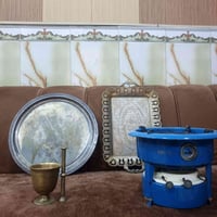 هاون يهودي • صواني نحاس • نقش يدوي