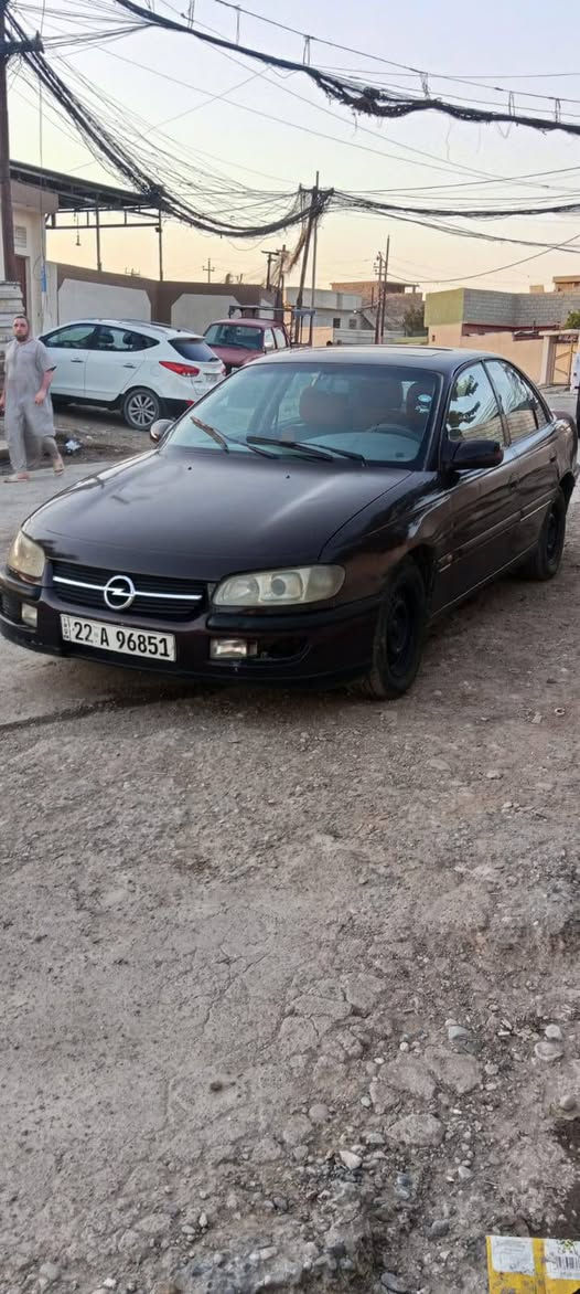 اوبل اوميگا  بزون (النفخ) 
موديل 95 
حجم 20 
محرك 2000  قبغ اسود 
گير تماتيك 
رقم اربيل مسطرة (الدُوَلي)🇮🇶
سنوية 
((بأسمي   وكالة او تحويل  تدلل  ))
هزة لغاية 30/1/2025
بيها كابون  نينوى
فول تماتيك (گير +جامات + مريات + كشنات +تندة كلهم كهرب ) 
تبريد نقص غاز 
طخم تواير  جديد + بدلت ويالة حديد   + باتري نضيف اخو الجديد 
طخم وصدر نضيف
صبغ جمالية  شرط جمالية       وعندي صور  قبل الصبغ 

السعر 35
مكاني (موصل _الايمن) 
للتواصل الخاص مفتوح
او الاتصال *********** 
واتساب مفتوح  
الخاص مفتوح

