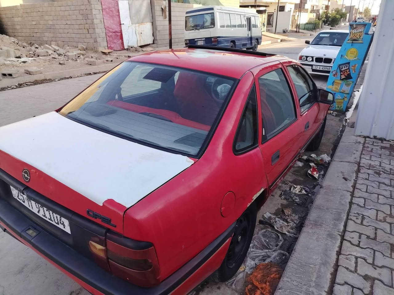 السلام عليكم اوبل فكتره موديل 92
كير اوتوماتيك سقف سلايت كير محرك خير من الله 
بدون صبغ فقط اهلالات مصلحه رقم كركوك باسمي 
سنويه لل ٣١ واي استفسار الاتصال بلرقم *********** 👍🏻 كركوك, العراق
