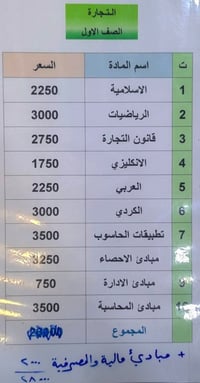 مكتبة وقرطاسية • كتب وملازم • السليمانية