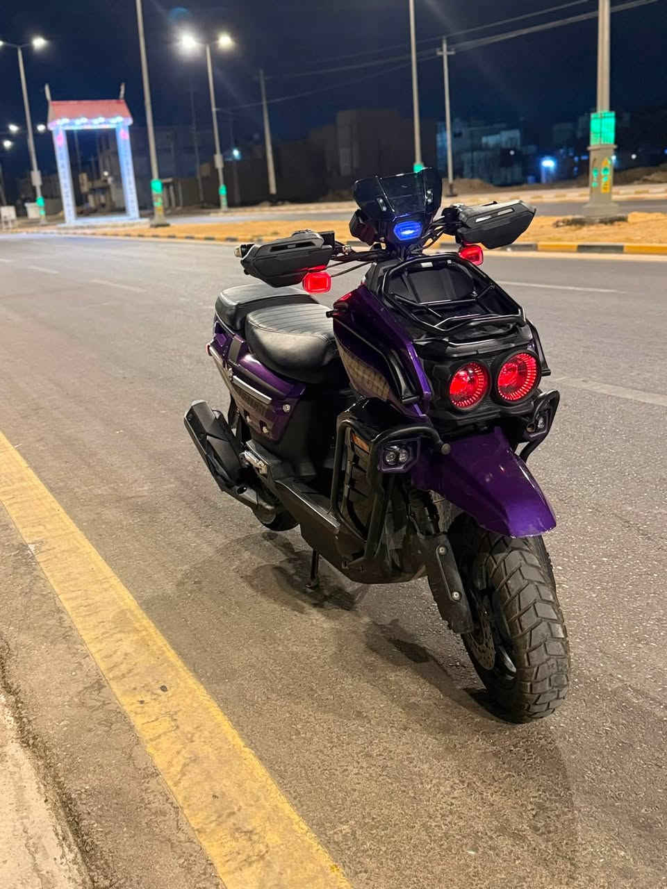 ️🔥 للبيع دراجة سكنس جبلي صيني موديل 2026 🔥🏍️

دراجة مشتراة جديدة واستعمال 5 أشهر فقط، وحالتها بشكل عام زينة.

✅ موديل 2026
✅ السرعة 120
✅ كهربائيات سليمة
✅ بيها درع خلفي بإضاءة عيون تتغير ألوانها عن طريق برنامج 🌈
✅ استعمال شخصي

⚠️ الملاحظات:

* المسجل واقف
* عداد السرعة ما يشتغل

📍 الموقع: ميسان

📱 للتواصل واتساب فقط:
***********

الفحص للجادين، والدراجة موجودة في ميسان
