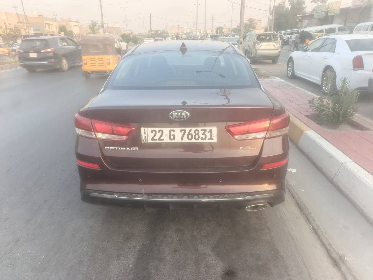 اوبتما ٢٠٢٠للبيع امريكي ٢٤٠٠جدي اي 
حادثهة جنطه وشوية من الجاملغ الخلفي بجم كبس 
مواصفات عادية شاشه تحكم اسنيرن مانع تصادم 
السعر ١٢٧وبيهة مجال للاستفسار 
***********
للبيع او المراوس بموديل احدث
السيارة باسمي تحويل مباشر مكانهة كربلاء
