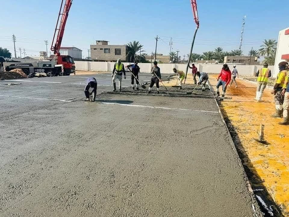 📢 خدمات صب وسقل الأرضيات – كادر محترف وجاهز للعمل 📢
👷‍♂️ نوفر كادر متخصص بخبرة عالية في مجال صب وسقل الأرضيات داخل جميع محافظات العراق

🔹 أعمالنا تشمل:
✅ دك القالب الحديدي بدقة واحتراف
✅ سحب المسطرة حسب أعلى المعايير الهندسية
✅ سقل الهليكوبتر للحصول على سطح أملس ومثالي
✅ إضافة الجوينات (فلين أو كتر) لزيادة قوة ومتانة الأرضية

💯 صور أعمالنا تعكس جودة شغلنا ومصداقيتنا
💲 أسعار مناسبة ومدروسة للجميع

✨ نتميز بـ: الخبرة – السرعة – الدقة – الجودة العالية ✨

📩 للحجز والاستفسار تواصل ويانا مباشرة على الأرقام التالية:
📞 ***********
