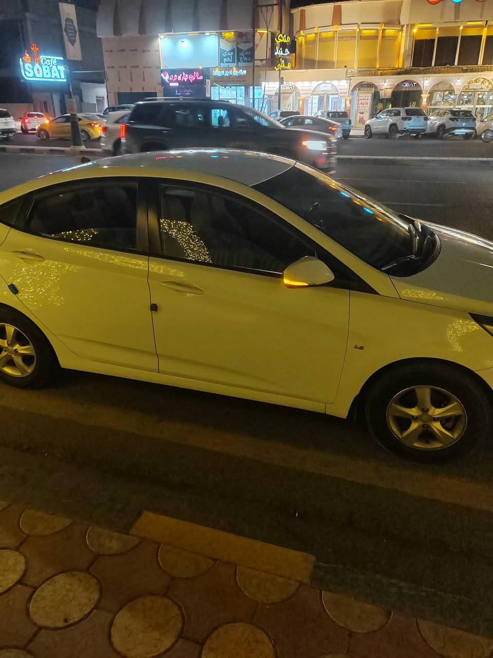 اكسنت ٢٠١١
مكينة ١٦٠٠ و كير بحالة جيدة جدا
تبريد ممتاز
حدادية جديدة
تخم تاير
باتري جديد
منضومة بانزين و احتراق جديد
سيارة ماشية ٢١٥
سنوية مجددة لغاية شهر ٨ ٢٠٣٠ و هزة جديدة
مواصفات السياره ويلكب اشاير بل مري ٥ تجاوي
سياره باسمي رقم نجف
سونار جديد مرفق بل منشور.
(سعر مطلوب ٨٧ مع مجال قليل)
للاستفسار الاتصال *********** بي واتساب

