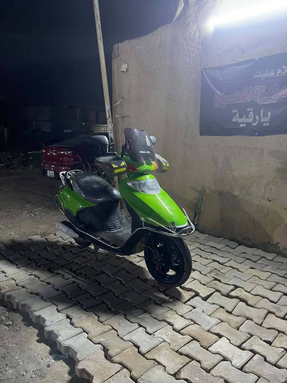 سلام عليكم للبيع سبيسي ياباني مكينه ناعمه كفرات حاسبه دراجه كله شغال سلف هندر خير من الله مكان كوت الجديدة  مكلف بنشر رقم صاحب الدراجه ***********
