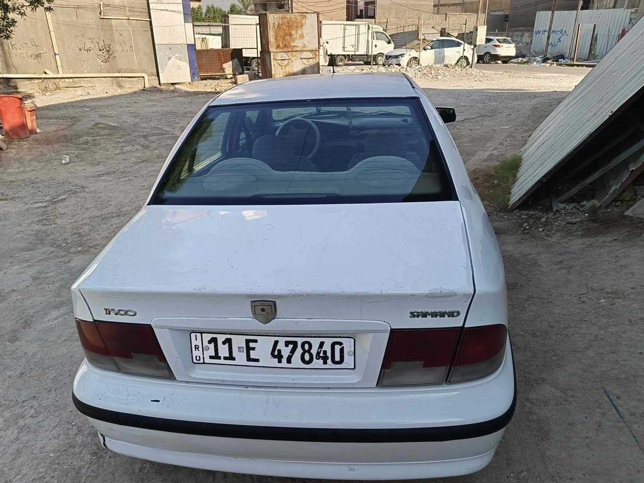 سمند موديل 12 سياره كامله مابيه اي نقص تبريد ثلج 
مكينه كهربائيات خير من الله كله على البلاد 
*********** عنواني بغداد الزعفرانيه
