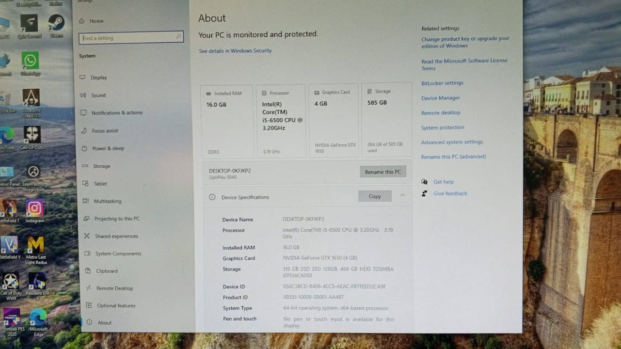 i5-6500 • GTX 1650 • 16 جيجا