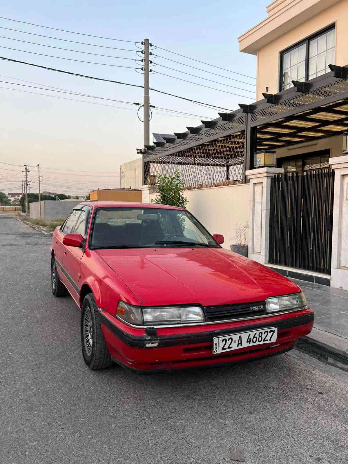 مازدا. بدون صبغ 
بلادي للبيع
رقم او سنويا جديد
1992
سنتها
اربيل عنوان السيارة
*********** أربيل, العراق
