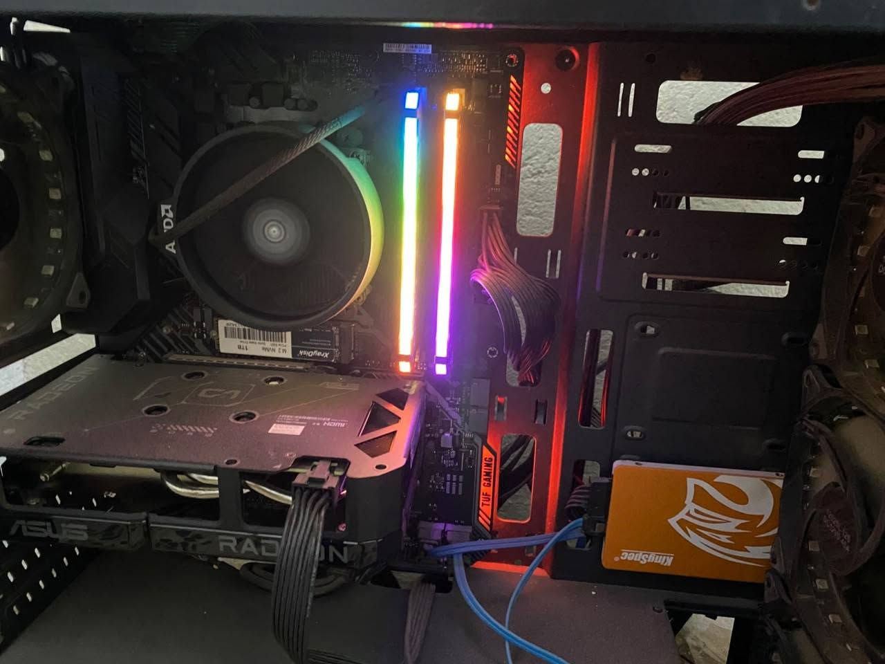 كرت 9060 • رايزن 5600 • شاشة 27 2K