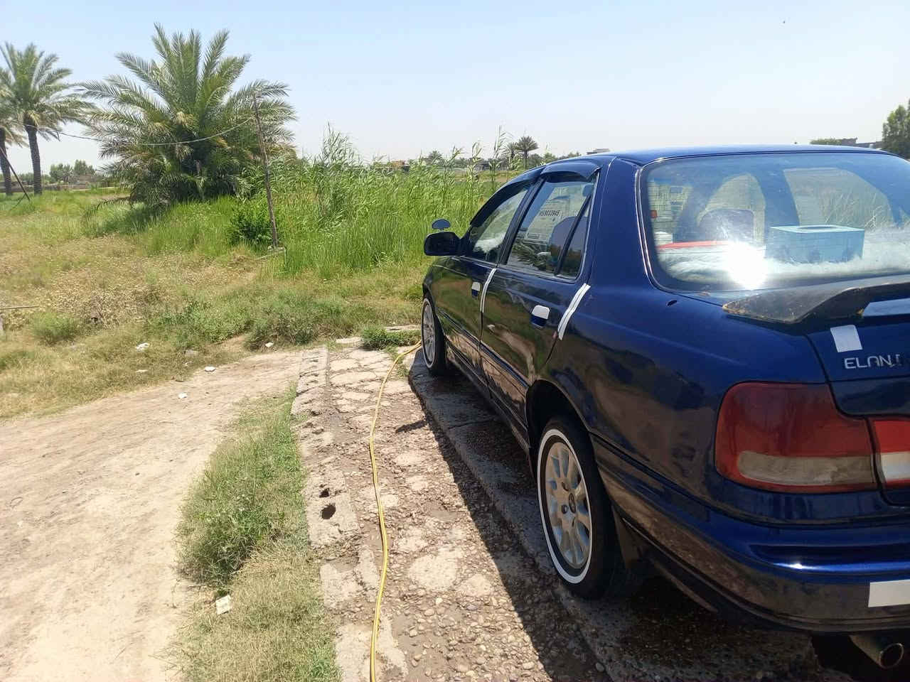 السلام عليكم 
سيارة النترا دمعه لبيع موديل 94 رقم بابل سنويه بسمي كير اوتو مكينه خير من الله سياره جازه من كلشي  السعر. 27$ وبيه جمال لشراي***********
