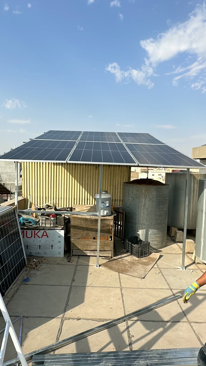 كادر الجبل الهندسي ⚡فحص الموقع + تصميم + نقل مجاني 
خبرة 4 سنوات بمجال التنصيب لاكثر من 500 موقع حول كركوك 
كادرنا متخصص بس بتنصيب الواح الطاقة الشمسية 
وما نشتغل بأي مواد... نشتغل بس بأجود المواد 
حديد ميكانو مغلون 
برغي تقويات لحيم 
ليش احنه؟
1.   المواد اصليه  ونعمل بكركوك وضواحيها وخارجها 
2.   التنصيب: نظيف، مرتب، وبضمان 5 سنوات على الشغل
3.   الاسعار: مناسبة وندزلك جدول انتاج قبل ما نشتغل
العرض فحص الموقع قبل العمل مجانًا + تصميم مجاني للاتصال ***********
