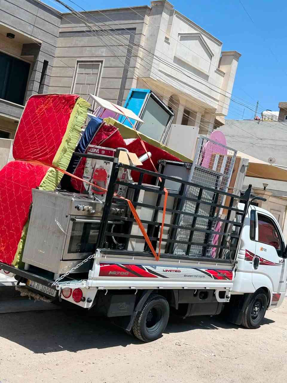 السلام عليكم🙋‍♂️ زبائننا الكرام

 *يوجدلدينا كيا حمل لنقل الأثاث داخل وخارج بغداد وبسمايه 🌎🧿وبأسعار مناسبا 💸💸💸💸

***********اتصال/ ويانه كلشي سهل باذن الله 

 من نقل الاثاث العام 🌹والتحويلات من بيت💚الى بيت* اخر 🏘️ 💒🏯🏯🏯🏯🏯

 توجد سيارات (كيا بنگو/🚛/) وكادر كامل من العمال الموهوبين في نقل جميع الأثاث  والنجار فتح وشد جميع الغرف الاتصال على الارقام التالية ***********☎️
