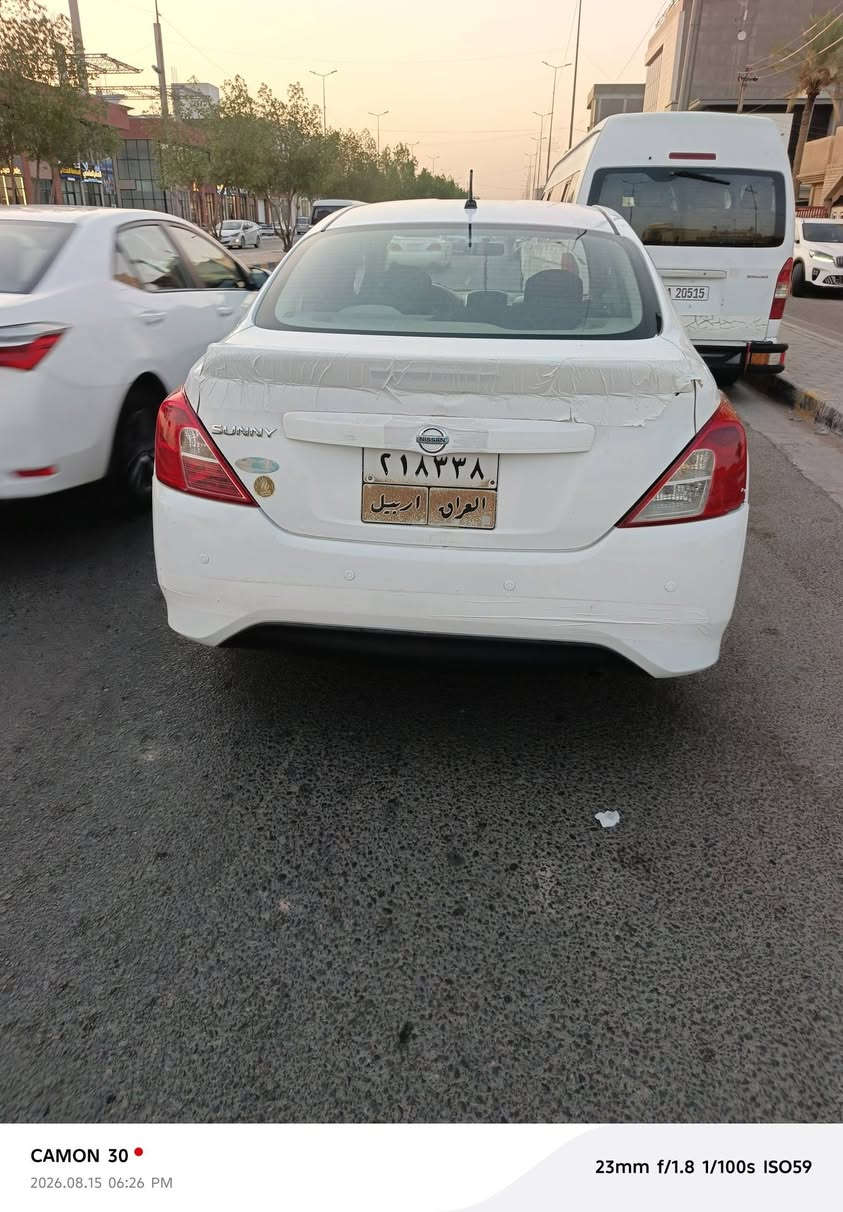 السلام عليكم سيارة صني موديل 2019 مكفوله من ضربة وصبغ وتبديل مكينة وكير مكفول وحدادية جديدة وتخم تاير جديد النجف الاشرف حي مكرمة *********** (سعر 90 بي مجال)
