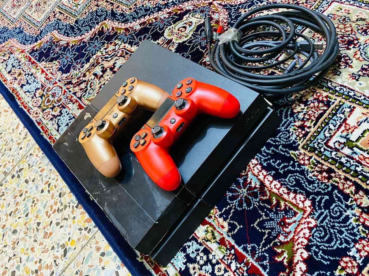PS4 fat
11.00
500GB
كله شغال سيدي شغال ..
تعديل متصفح استقرار ١٠٠٪؜ فاتحة ع ايدي تتظيف وانكسر الكفر الجهاز لا صوت ولا حماوة فيشتغل من الجوستك لان تعرفون بأن الفات دكمته بالكفر الكفر ب١٠ يرجع فول اذا تحب ترتبه الجهاز كل قصرة ما بيه 
ملحقاته أثنين جوستك
واير اج دي 
كهرباء 
شحن
ألعابه:
Tekken 7
Gta5 
Pes27monsterpatch
Reddeadredmption2
الطاعون
The last of us remastered 
بغداد كمالية /متوفر توصيل 
السعر٢٢٠ مجال جدا بسيط

***********
